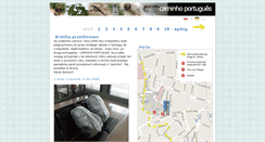 Desktop Screenshot of caminho-portugues.com